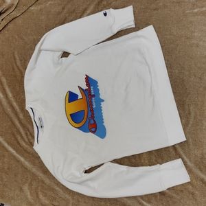 Champion white sweatshirt size M